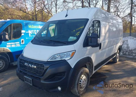 2024 Ram Promaster 2500 Tradesman High Roof 159 Wb W/Pass Seat z USA, uszkodzony, nr VIN 3C6LRVDG8RE113374